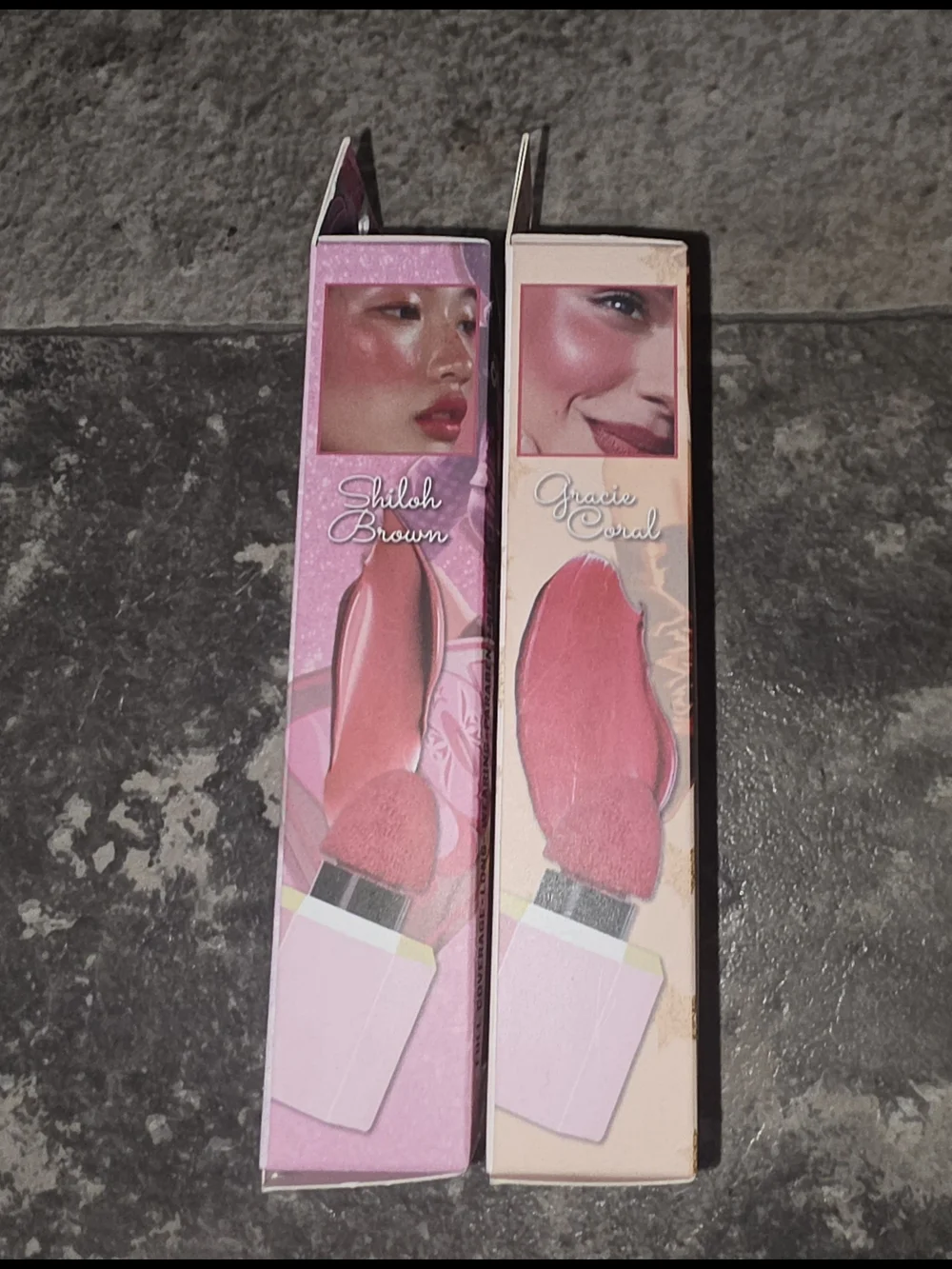 Ioni Hybrid Liquid Blush - Shiloh Brown & Gracie Coral BNIB